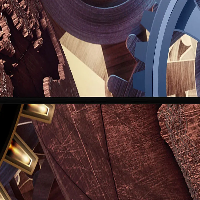 Пользовательские Настенные обои 3D стерео механическое снаряжение земля