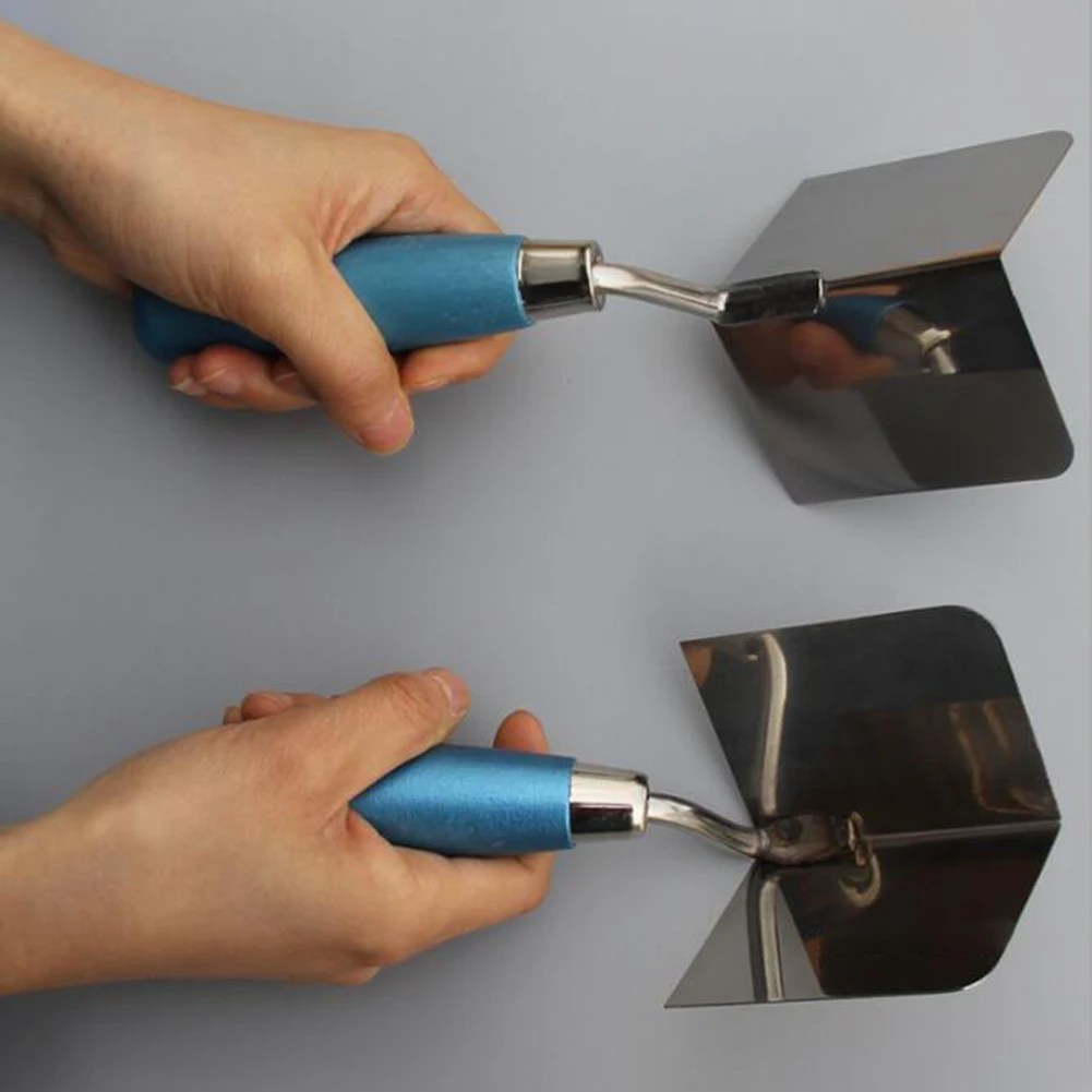

Spatula Trowel Wall Shaping Stainless Steel Corner 90 Degree Hand tool