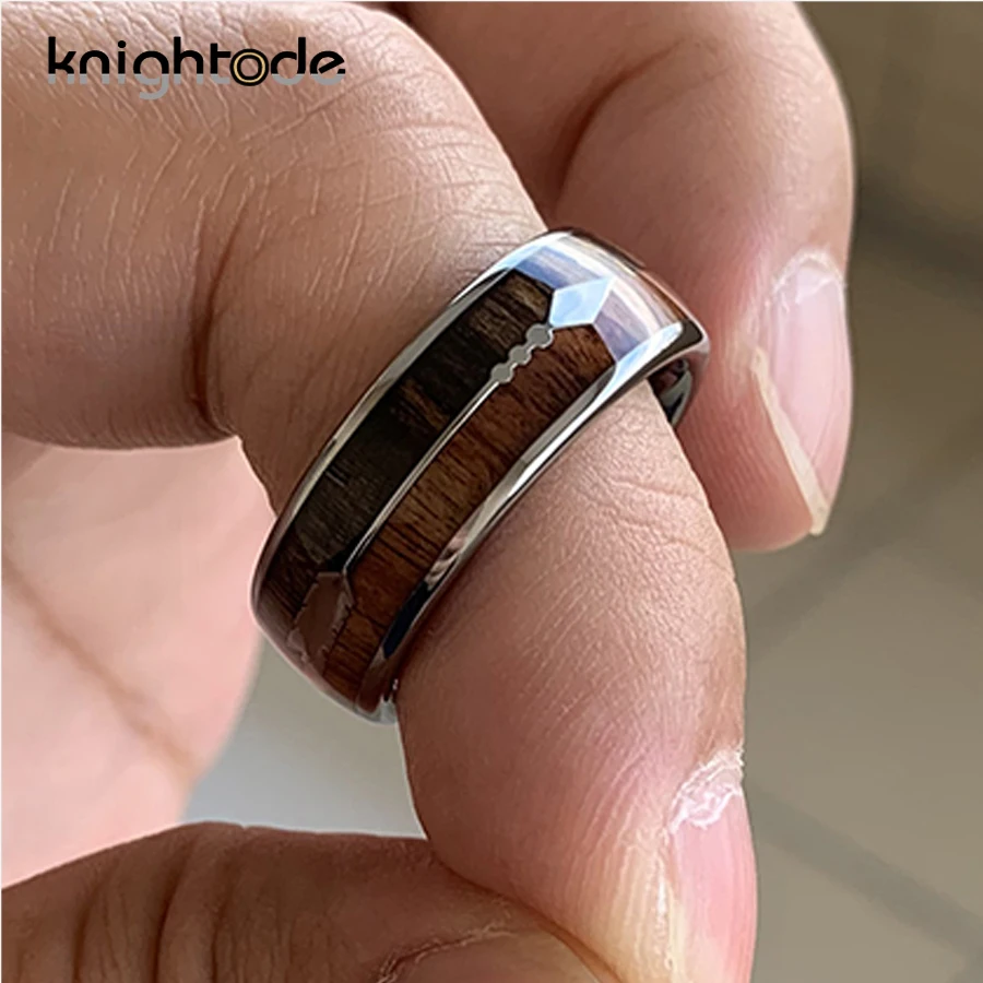 Из натурального дерева/стрела из нержавеющей стали Инлайн 8 мм Для мужчин женщин