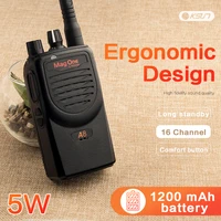 walkie talkie mag one a8 vhf 150 174mhz 5w portable two way radio handle interphone ham cb radio transceiverfor motorola