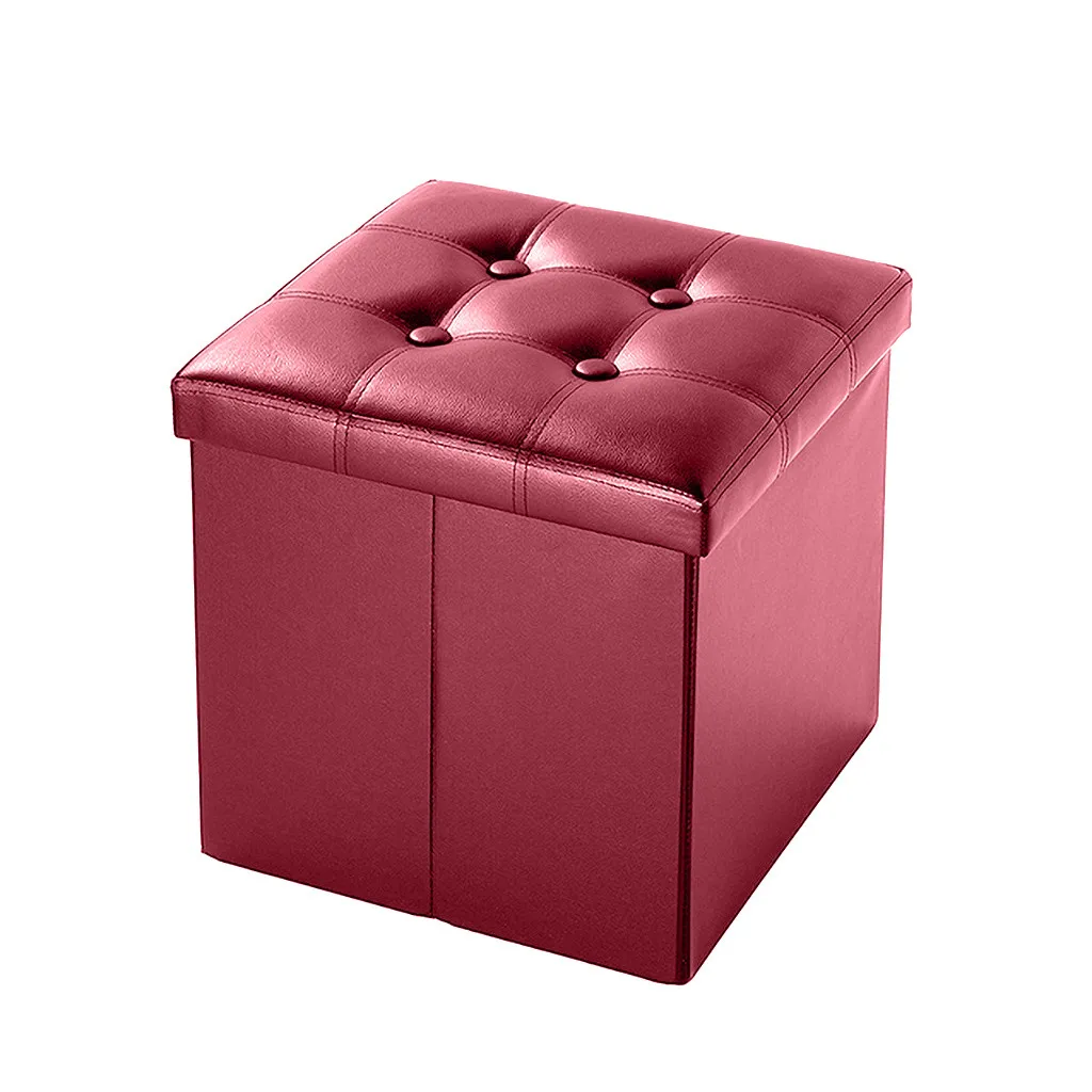 Диван-образный ящик для хранения складной османский Пуф стул сидения домашний