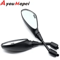 universal 10mm motorcycle rearview mirror leftright rear view mirrors housing side mirror for bmw g310gs f650gs g310r r1200r
