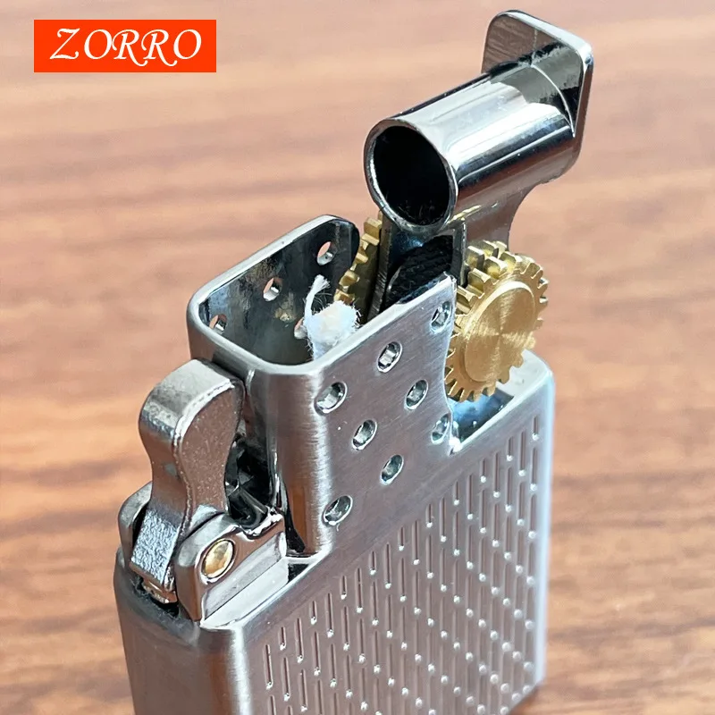 ZORRO зажигалка с двойным пламенем подкладка для струйной курения Гонконгская
