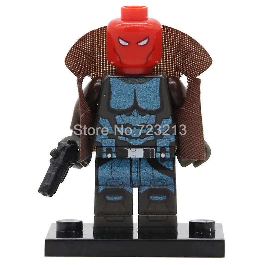Arkham Knight Один супер герой фигурка Бэтмена титана Джокер Tomb Raider Лара Крофт Рокки Namor Storm Big Barda строительный блок кирпич набор игрушек - Цвет: Arkham Knight