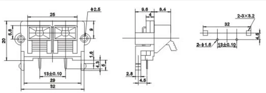 10 шт. 2-битный зажим для подключения внешней проводки | Обустройство дома