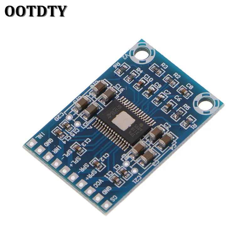 OOTDTY DC 12 В 24 Mini TPA3116D2 2x50 Вт цифровой аудио усилитель мощности плата класса D