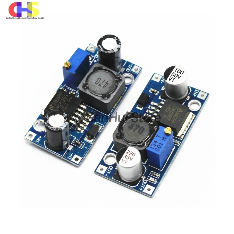 Регулируемый понижающий преобразователь LM2596 Модуль LM2596S-ADJ регулятор напряжения