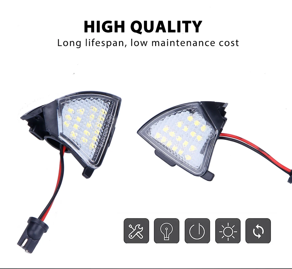 1 пара светодиодный боковое зеркало подсветка двери для VW Passat Touran Sharan MK2 7N volkswagen Golf 5 Passat CC Jetta MK3 автомобильная лампа нижней подсветки двери