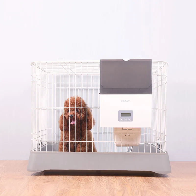 Умная автоматическая кормушка для собак и кошек с цифровым дисплеем