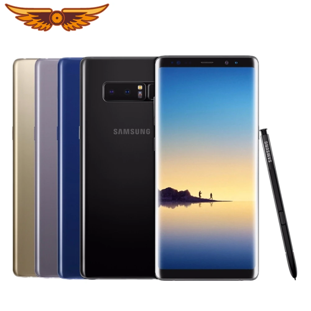 Оригинальный разблокированный сотовый телефон Samsung Galaxy Note 8 Восьмиядерный 6 3