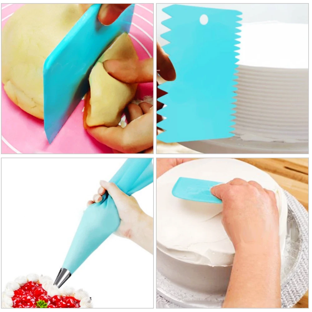 

72Pcs Cake Decorating Tip Sets Russian Piping Tips Icing Piping Nozzles Pastry Bag DIY Baking Tools for Cupcake Biscuit Cookies