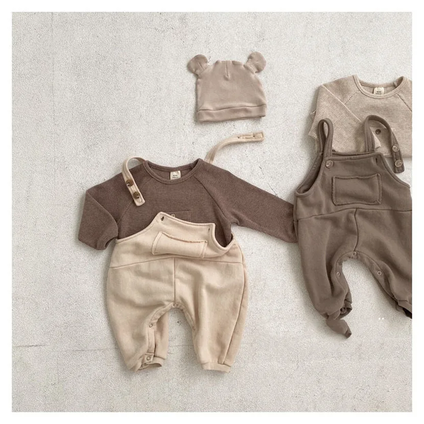 

Newborn Baby Girl Clothes Cotton Tops Pants 2022 Korean Girl Sets Boy Sets Baby Boy Outfit Set Toddler Girl Clothes 9-24M