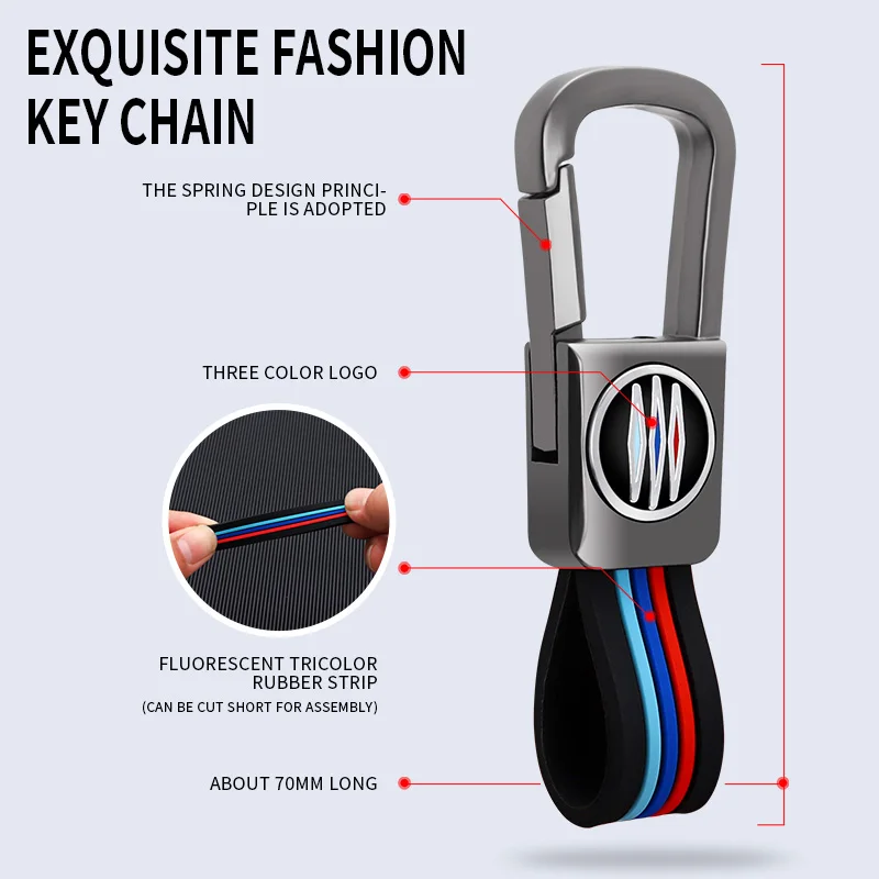 

Zinc Alloy Car Key Cases 3 Buttons Smart Keyless Entry Remote Control Fobs Protector Cover For Great Wall Haval H6 Coupe GWM C50