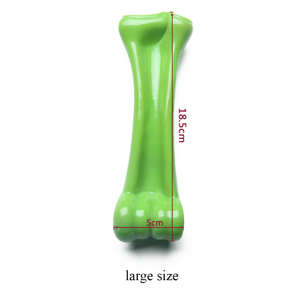 

Pet Dog Chew Toy Durable Dog Chew Toys Bone Puppy Cleaning Teeth Bones Indestructible Molar Toy Aggressive Chewers 7.3inches