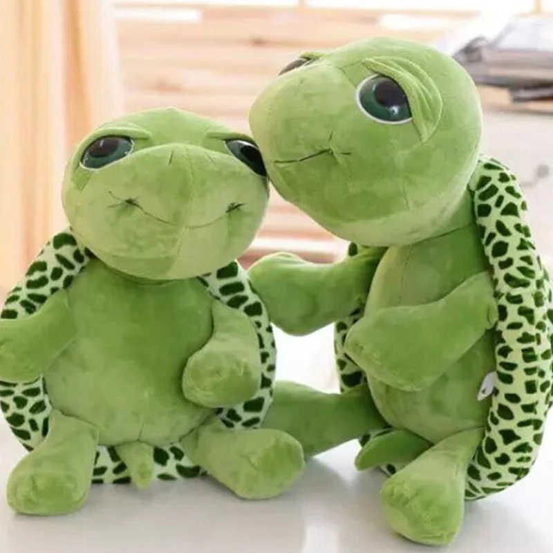 

Cute Kids Plush Toys 2021 Big Eyes Tortoise Kids Lovely Soft Small Sea Turtles Toy For Infant Baby Juguetes Kids Gifts