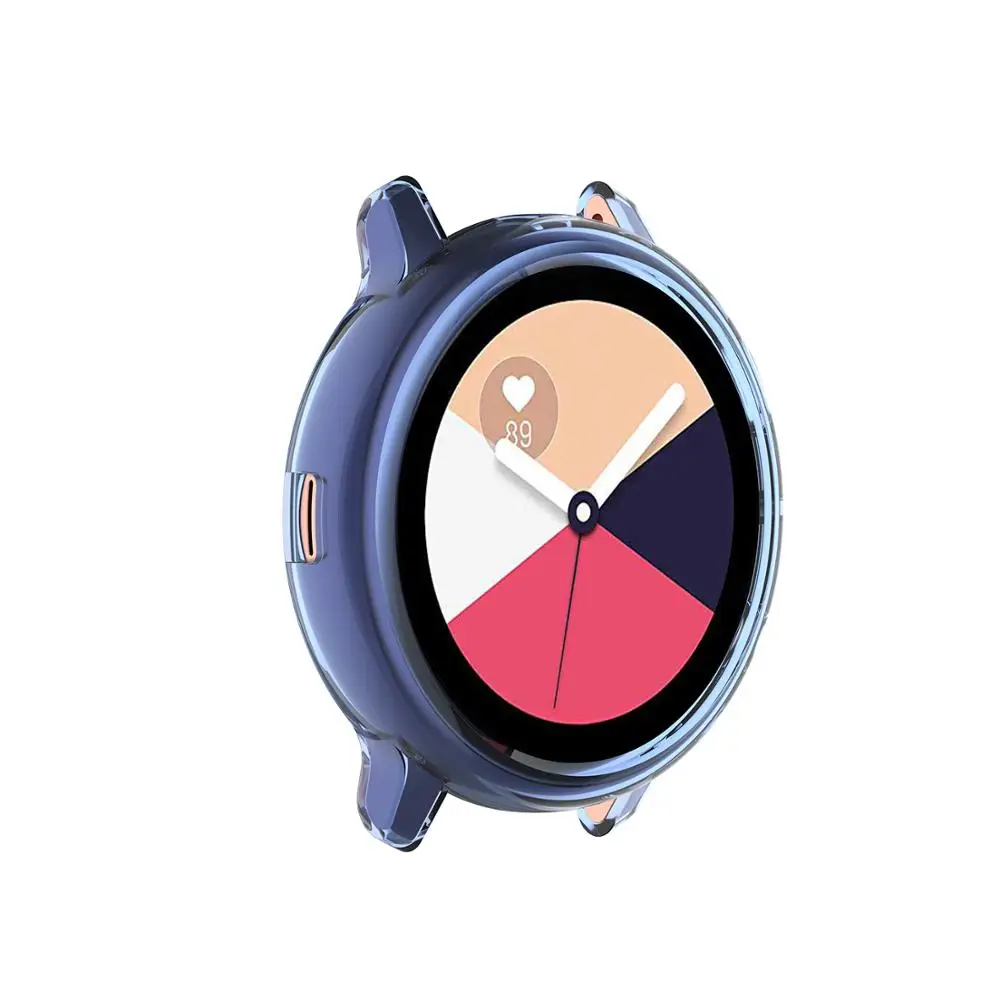 Спортивный защитный чехол из ТПУ для Samsung galaxy watch active 2 40 мм аксессуары защитная