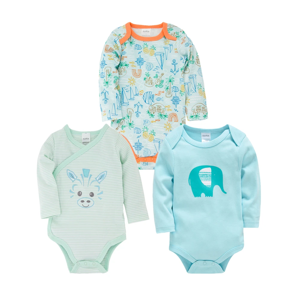 5 шт. детские пижамы для новорожденных девочек пижама Мальчика bebe fille хлопковые