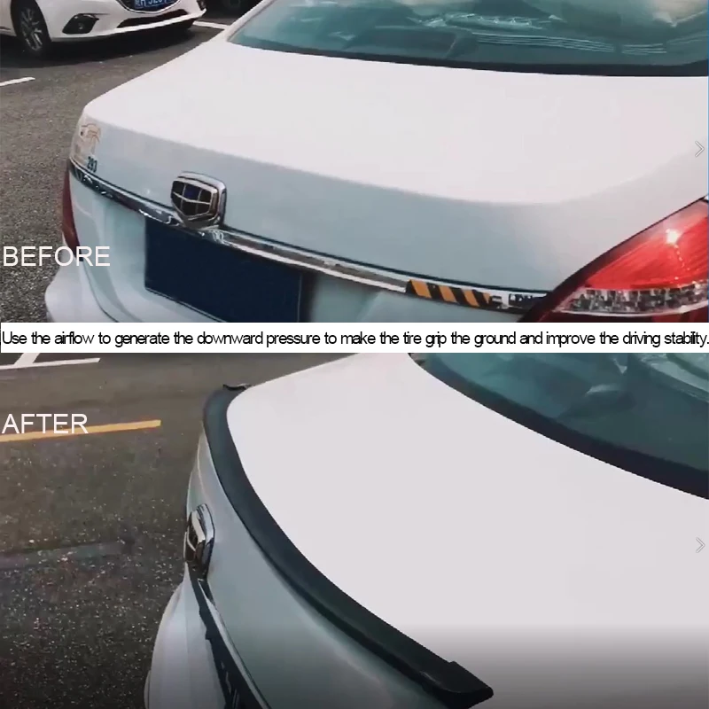 1 5 м автомобиль-Стайлинг 5D Спойлеры из углеродного волокна Стайлинг DIY ремонт