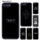 Чехол для телефона MaiYaCa Once Upon A Time OUAT для iPhone 5 6S 7 8 plus 11 12 13 Pro X XR XS Max Samsung Galaxy S8 S9 S10 plus