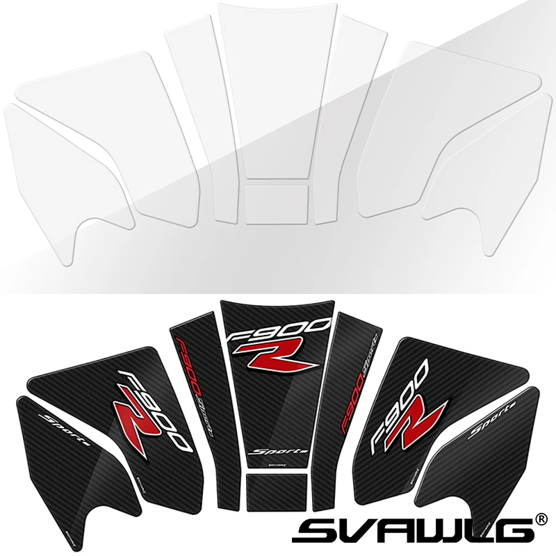 3D эпоксидная смола защитная накладка на бак мотоцикла прозрачная наклейка с