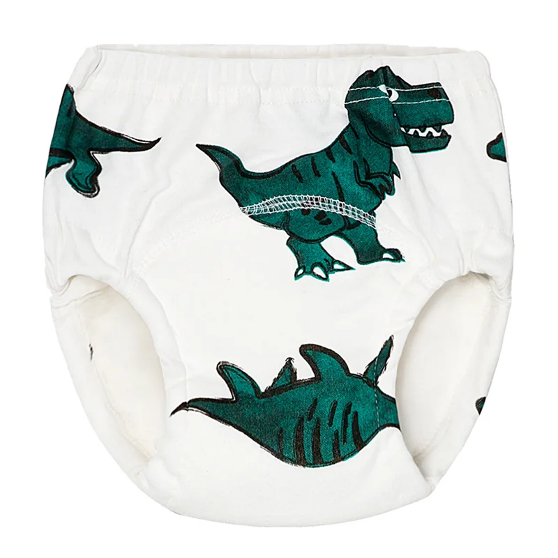 Многоразовые хлопковые трусики для мальчиков и девочек нижнее белье детей с