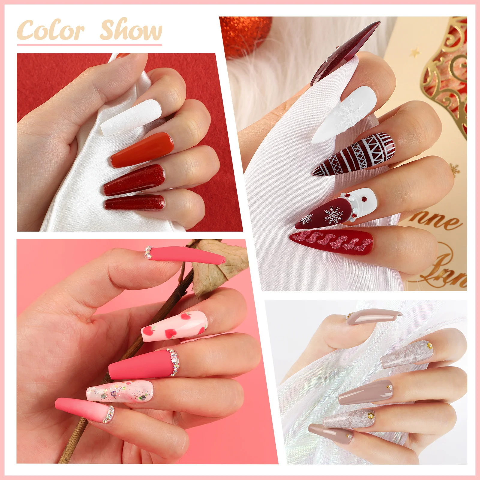 Гель-лак для ногтей COSCELIA матовый полуперманентный удаляемый замачиванием |