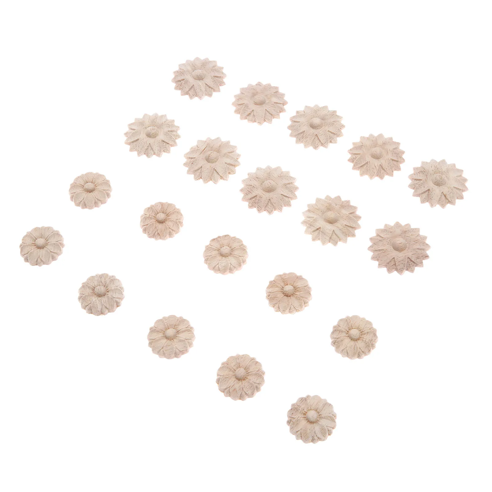 10 шт. 3 см/4 см Домашний Деревянный резной уголок аппликации рамка мебель