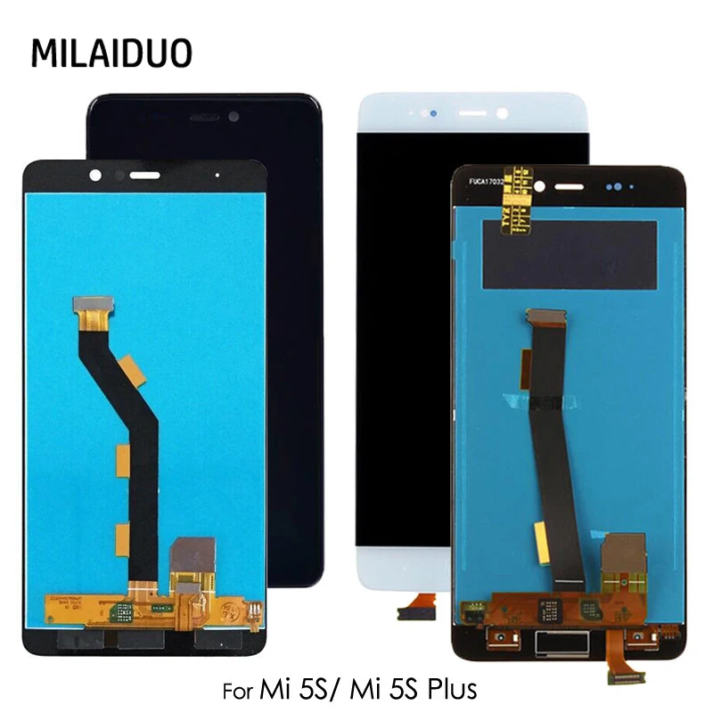 ЖК дисплей для Xiaomi Mi 5S 5 15 ''сенсорный экран дигитайзер Plus 7'' сборка замена