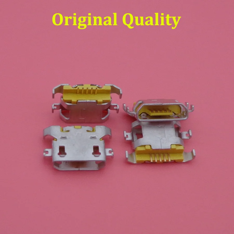 100 шт. Новый Micro USB разъем 5P гнездо для зарядки телефона порт Lenovo S650 S820 S658T A830 A850 A820T