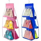 6 карманов, подвесная вешалка для сумок, держатель для хранения, органайзер, шкаф 90*35 см