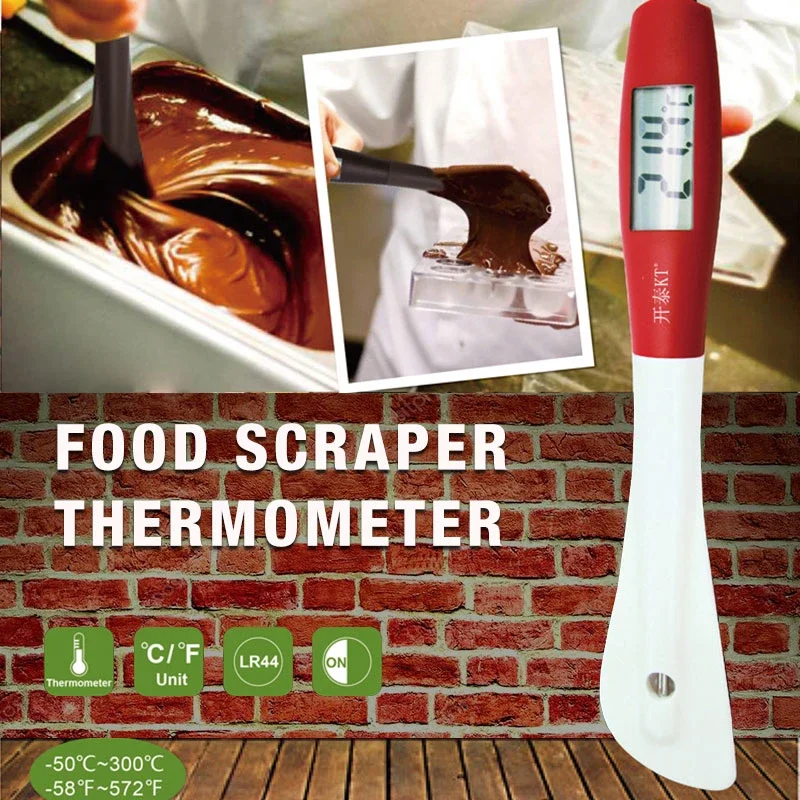 

Food Scraper Thermometer