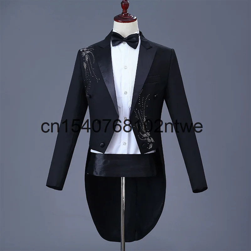 

Платье для выступлений, смокинг для мужчин и взрослых, свадебный костюм для жениха, облегающее платье для выступлений и выступлений на сцен...