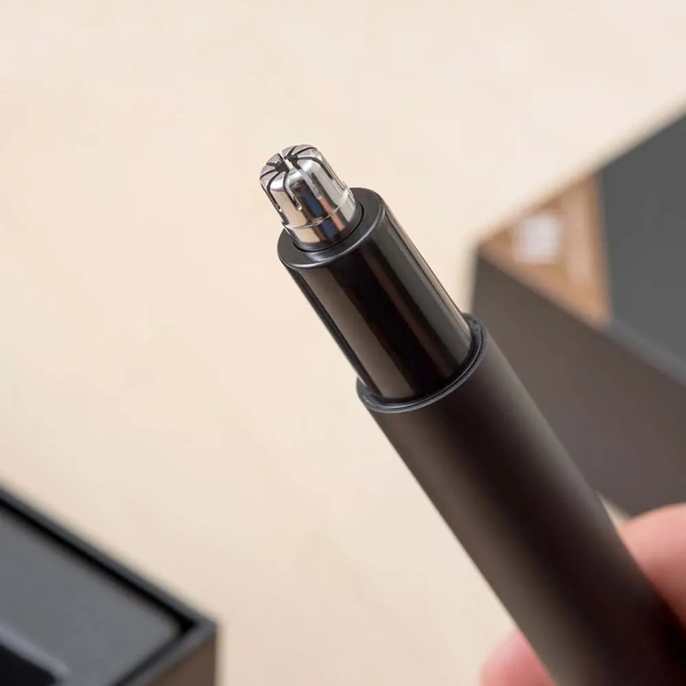 Xiaomi Mijia мини электрический триммер для волос в носу безопасный бритвенный станок для волос в носу Водонепроницаемый уход за лицом чистка лица инструменты для макияжа