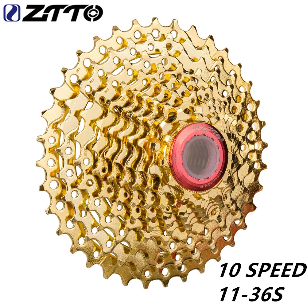 

ZTTO 10-скоростной Золотой маховик MTB10s Стандартный Золотой маховик прочный M610 XT M785 SLX M670 M975 K7 NX GX горный велосипед