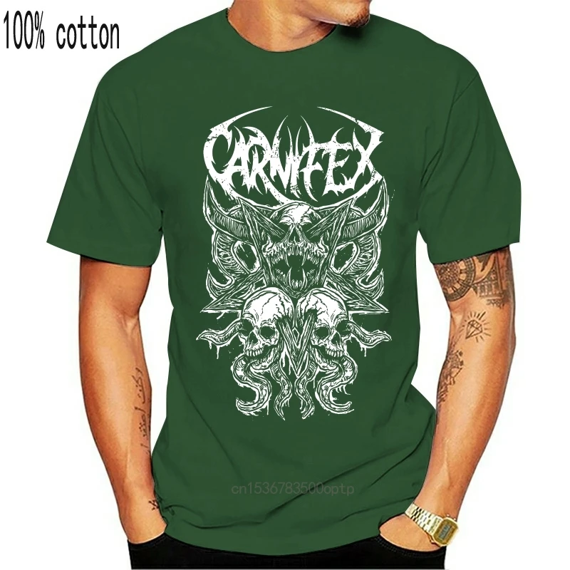 Забавные Для мужчин футболка женская Новинка новинка Carnifex Demon|Футболки| |