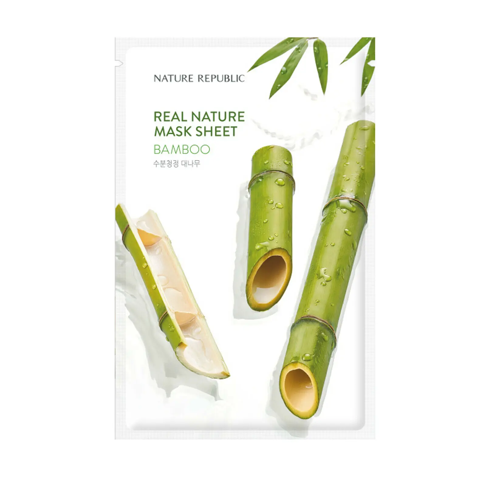 Nature Republic Real Тканевая маска 23 мл лечение акне для лица Уход за лицом Отбеливание