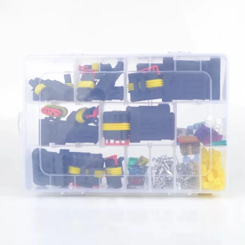 Комплект водонепроницаемых автомобильных проволочных соединителей Superseal Tyco 1 6P