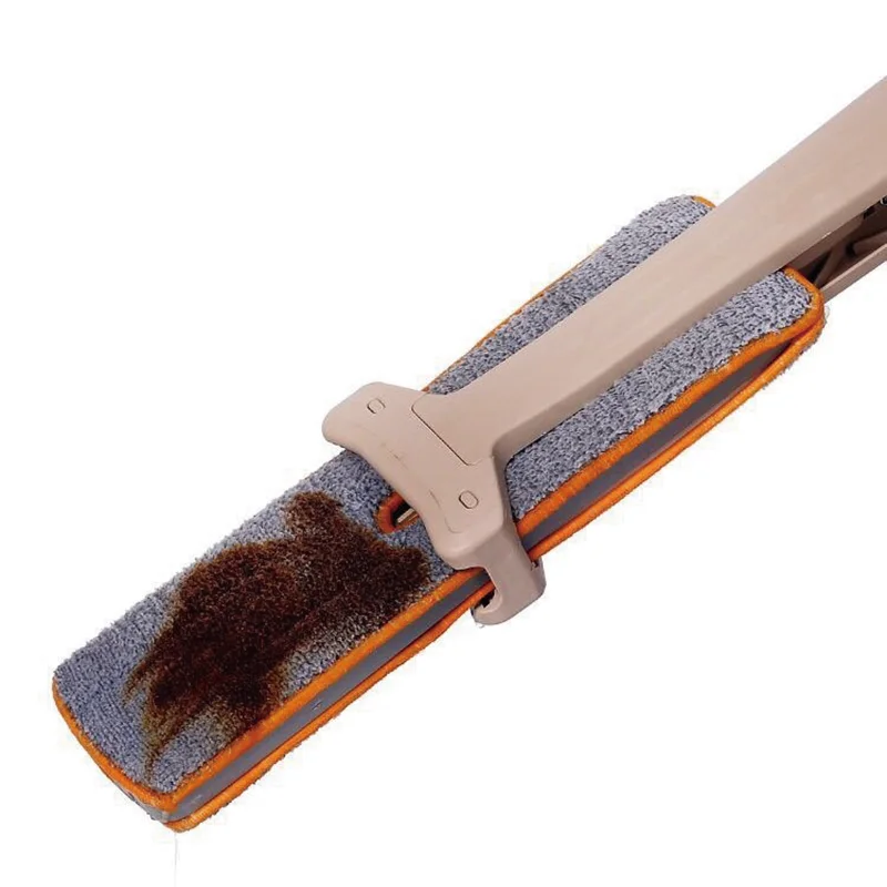 Новая двухсторонняя абсорбирующая швабра без рук Ленивая Плоская с плоской