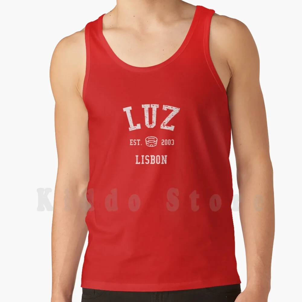 

Luz Tank Tops Vest Sleeveless Luz Lisboa Lisbon Estadio Portugal Portuguese Futebol Soccer Futbol Stadium