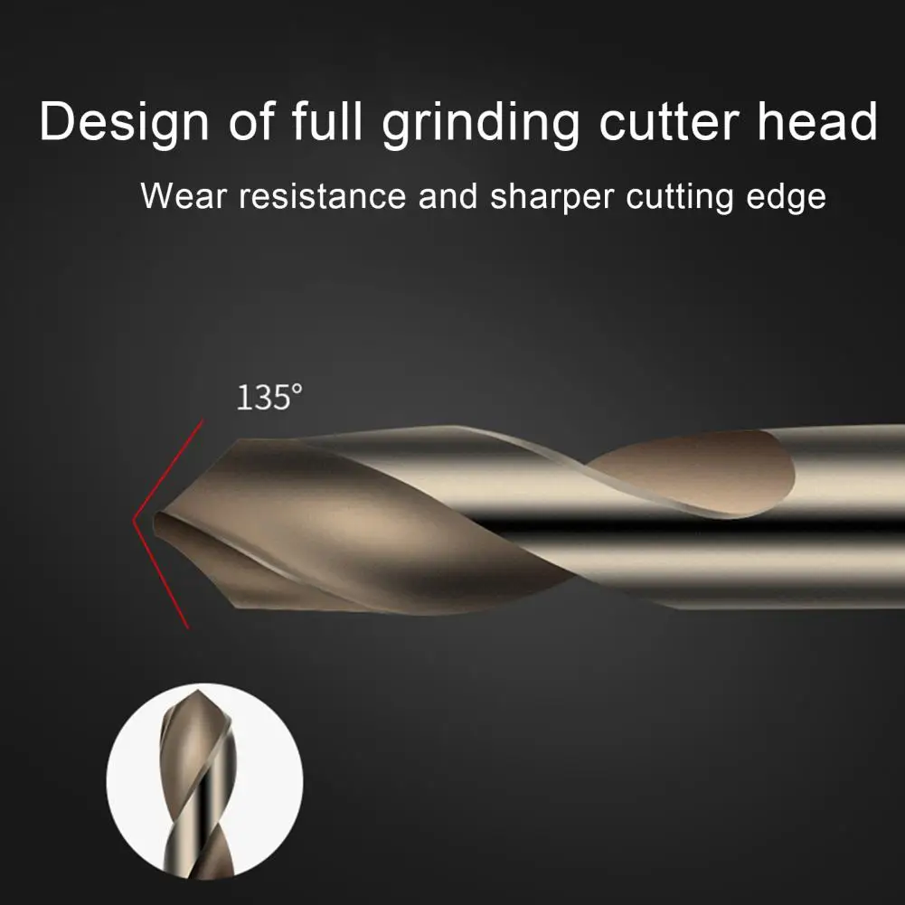 

8Pcs/Set 3-5.2mm Twist Drill Bits Double-end Wearproof High-speed Steel Hard Anti-rust Drilling Tool Set for Drilling