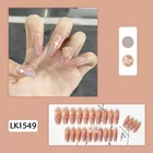 24 шт., пластырь для ногтей с четырьмя звездами