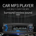 SWM-7811 1-DIN автомобильное стерео Bluetooth-совместимое вспомогательное автомобильное радио, автомобильное радио, мультимедийные автомобильные часы, FM с голосовым управлением