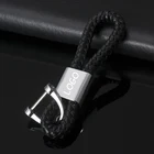 Кожаный брелок, плетеный брелок для ключей для honda SPIRIOR Odyssey Elysion  Accord 2003-2013 Crosstour 2010-2019, брелоки, кольцо для ключей