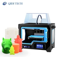qidi tech x pro 3d printer dual extruder wifilan connection silence funcation 200150150mm abs and pla tpu