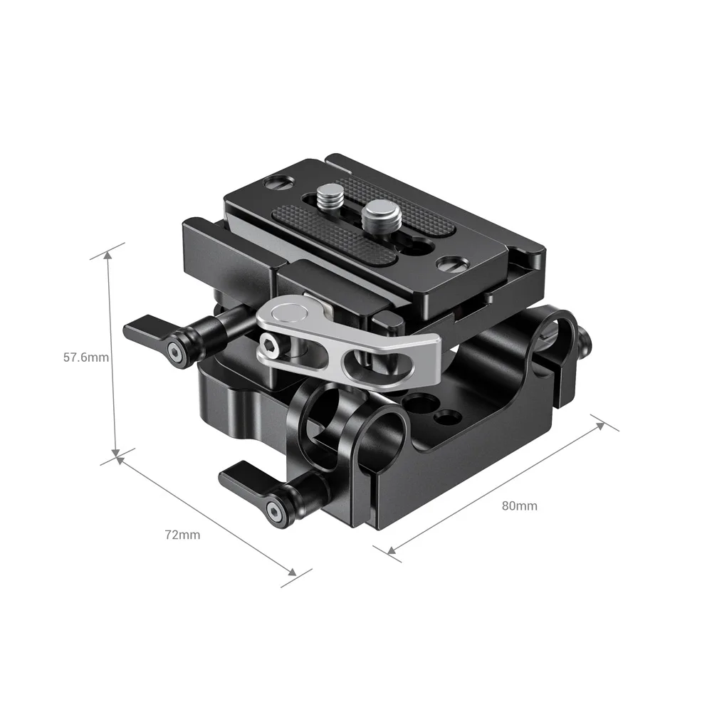 Универсальная рельсовая опорная система SmallRig для DSLR-камеры 15 мм с