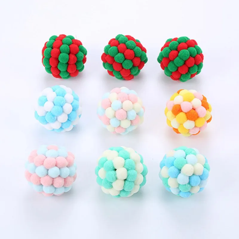 Плюшевый игрушечный мяч Когтеточка для домашних животных игрушка со встроенным