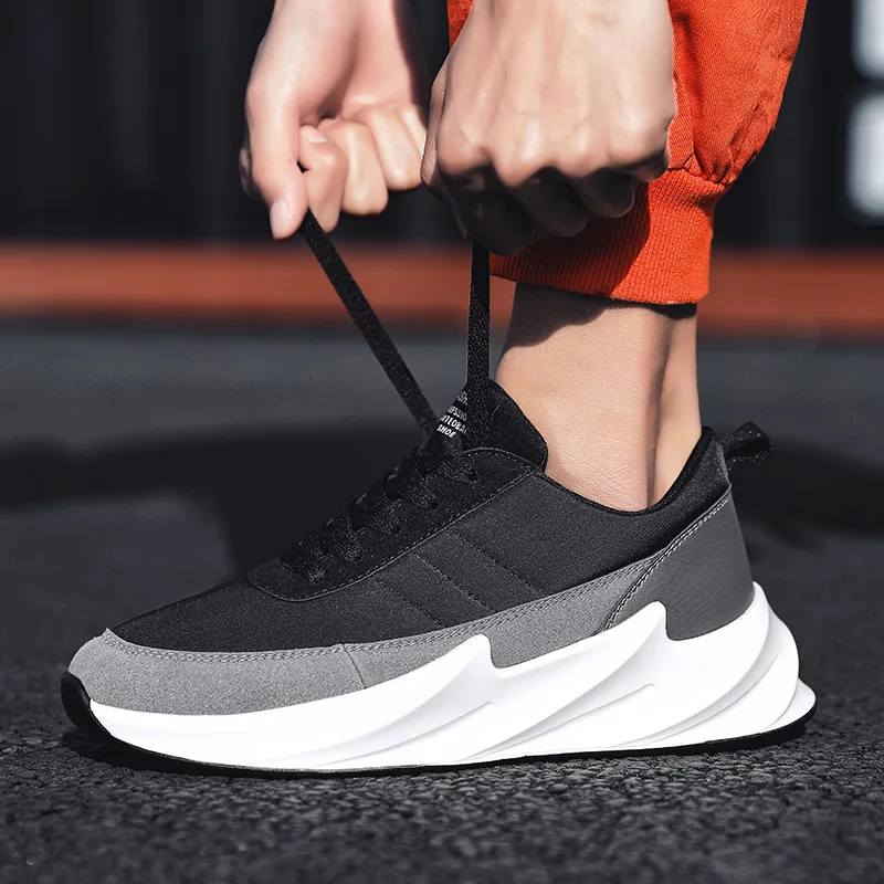 CuddlyIIPanda осенние кроссовки для мужчин модный дизайн обувь отдыха амортизирующая