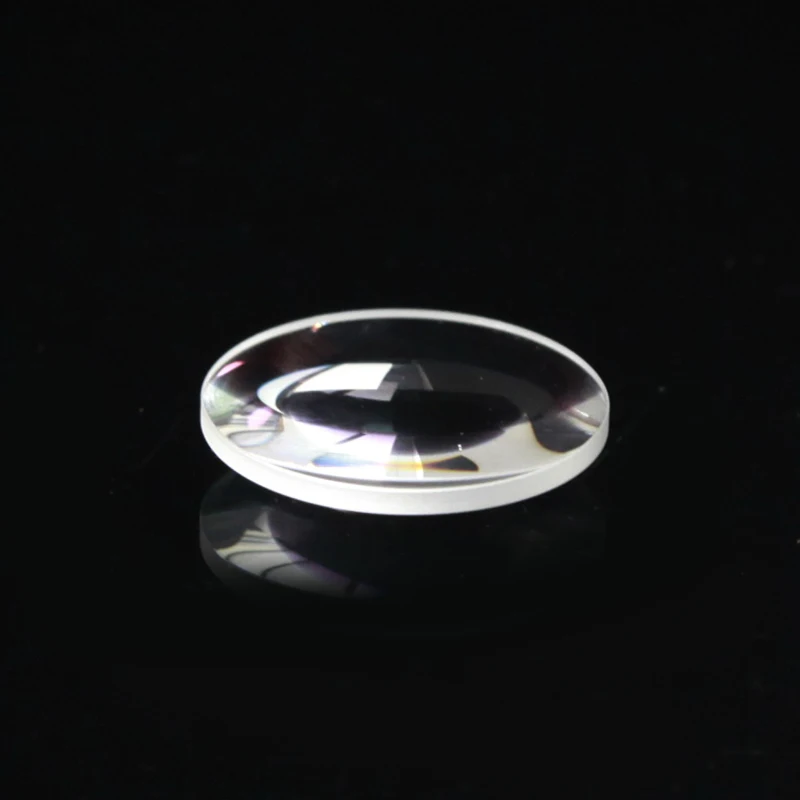 K9 Biconvex Lens Diameter = 12.7mm Focal Length 50mm R 51.5mm Precision Optical Element Glass | Инструменты