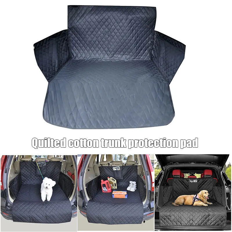 

Pet Dog Car Seat Cover Trunk Mat Cover Protector for Cat Dogs Black 185x105x35cm Hogard