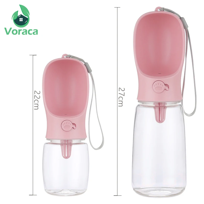 Переносная бутылка для воды домашних питомцев 350/550 мл|Принадлежности кормления и